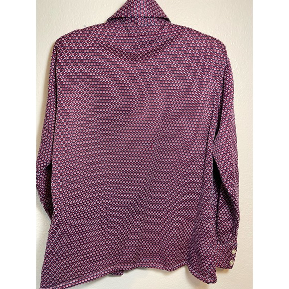 Vintage Disco 70s TownCraft Penneys Mens Long Sleeve Button Down disco shirt - Picture 3 of 16